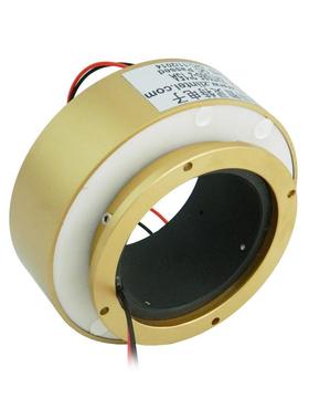 孔径8m5m过孔滑环机转械手旋门用EYS转导电旋滑环电动机打包机电