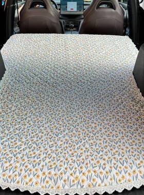 5比亚迪海RWT豚铺盖毯海鸥车载床垫薄褥款2子汽后排床睡车垫睡觉