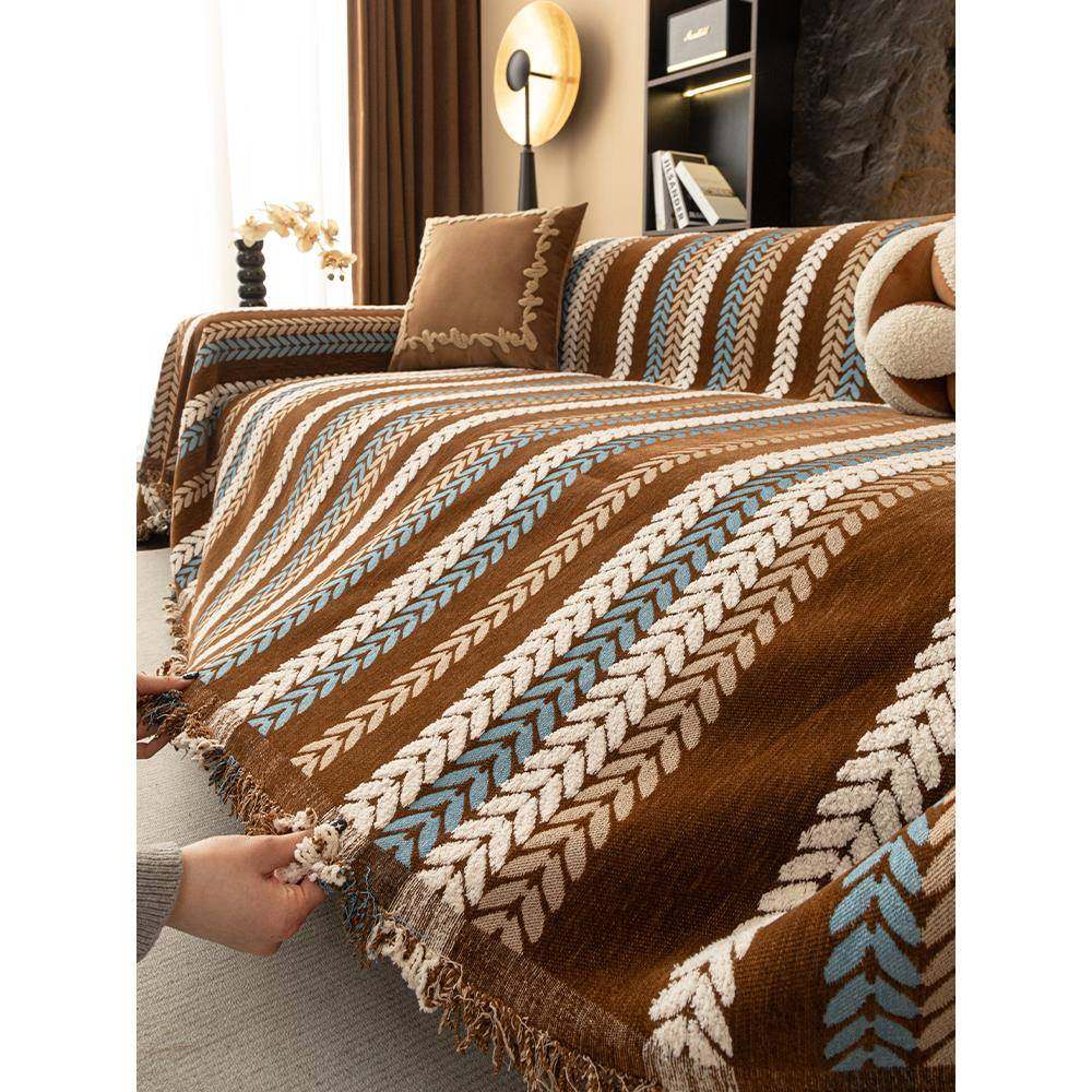 ?沙发巾整张2全盖四通用205年新Fh($px}$款沙发垫套罩一巾盖布垫,居家布艺,沙发套,淘宝优惠券,粉丝福利购,淘宝优惠卷