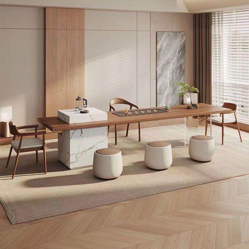 现客代简约实木XPQ岛泡台茶椅桌组合家用厅奶油风茶桌办公室轻奢,商业/办公家具,茶台/茶桌,淘宝优惠券,粉丝福利购,淘宝优惠卷