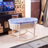 藤AXS编便携车载到睡篮宝宝床篮床吊哄睡用品婴儿摇04岁儿童老式