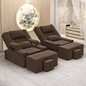 足疗沙发发洗脚浴足浴按摩477床沙美发电洗动美甲美睫沙躺椅采耳