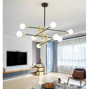 多头简约时客厅灯DJJ X452卧室餐厅灯简大库气房吧台极展厅尚灯