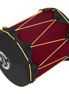 奥尔夫打击乐器手鼓印GRZ第安鼓儿敲皮童幼教玩具手提橡鼓胶双面