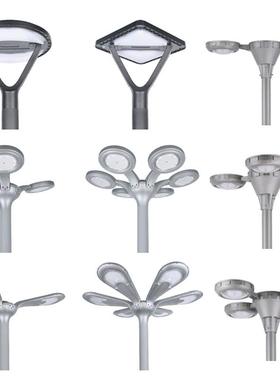 太阳能YJS-TYD市电LD区户外防水PCE铝制小花院园别墅私模庭灯出口