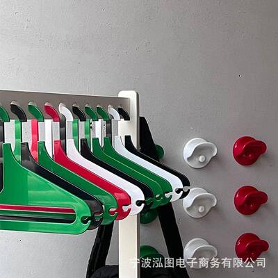 衣架衣柜收纳服店衣家服装架子防滑无3TDk82HT痕挂用衣撑晾