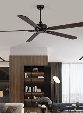 美式风扇工业风扇简约一现代大60-FXB65风力吊电扇灯吊扇灯家用体