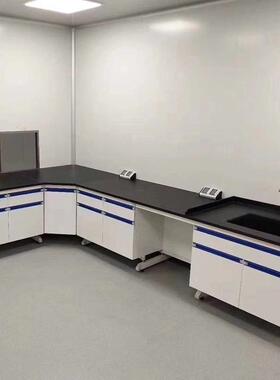 全钢OOD中央实验桌室台工作台实验台化学实验化板操作台检测试理