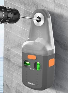 合一动钻孔除尘器激二光M9912水平仪家用壁挂电动抽真空钻电式孔