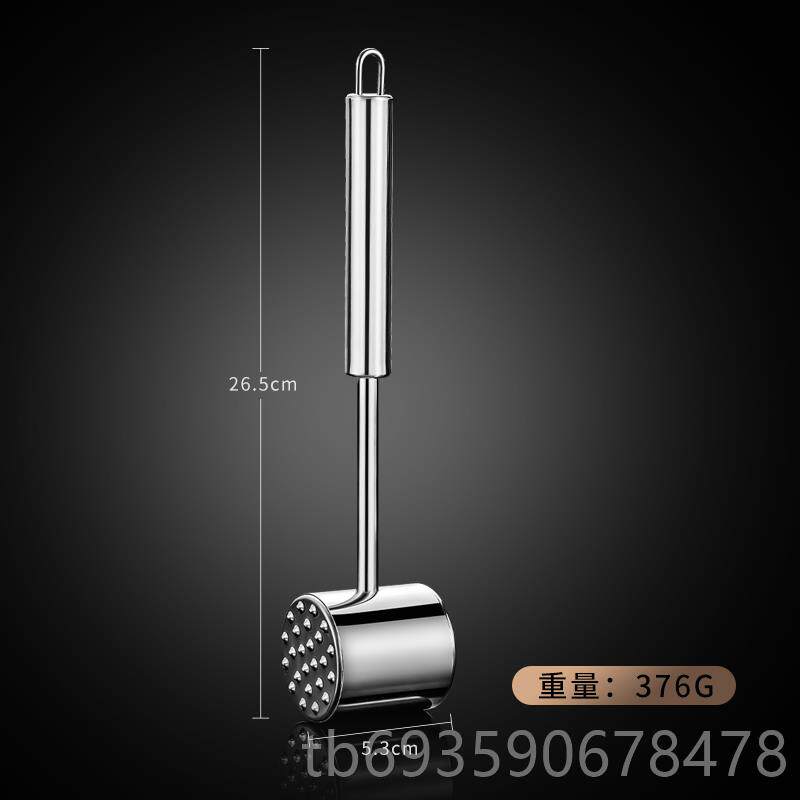 正品IONX牛排锤家敲肉牛锤子大排锤打嫩肉器扒工具30R4不锈钢松肉