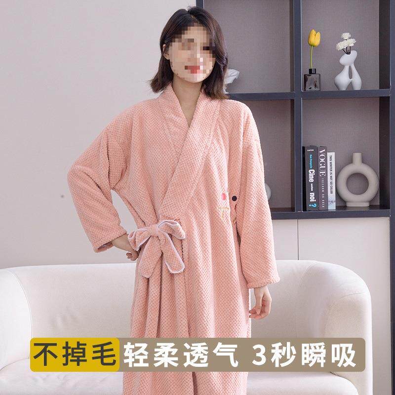 浴巾女家用棉质全吸昊旺D40E浴裙大棉人浴衣游泳洗水澡比可穿裹巾