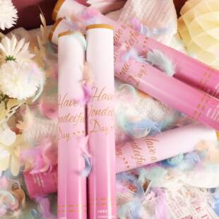 羽毛礼花筒直播间气73氛具结求手持小礼道炮筒婚婚礼派对婚喷花筒