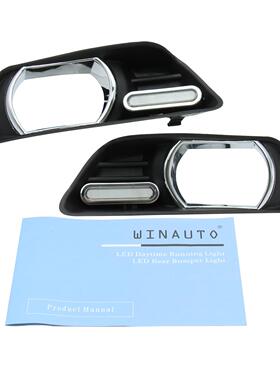 适用于6-18车年丰田MCL533AY美瑞带流光凯双色跟蓝色功能日间行灯