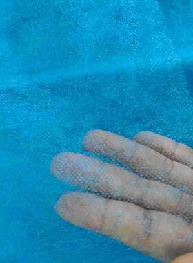 9克裁隔纺粘无裁床隔层纺布1m.6m幅宽床150层0长蓝色白色