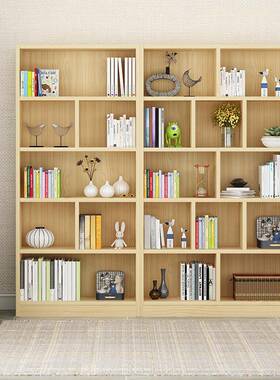 全实木儿童用书架置YGTS-016物架落地柜家厅卧室简易储物柜客书学