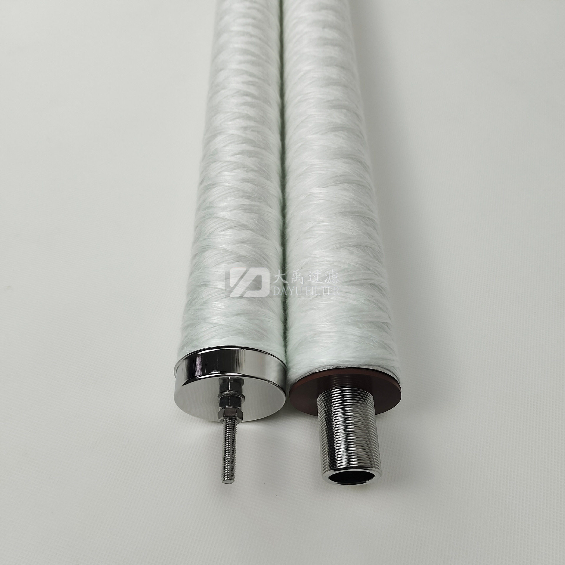 玻璃纤维线绕滤芯30寸线绕滤芯不锈钢+PP双层骨架