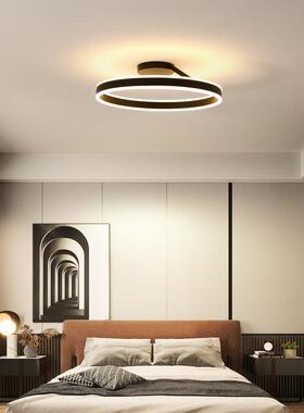 圆卧室吸顶灯l代ed具客厅灯MS-X025灯简约现大气家用书房形间灯主