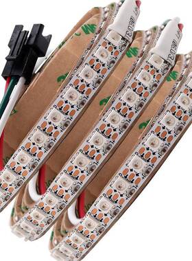 SK6812WS2幻812B144灯SK68121内置ic3珠53灯彩全彩灯带7mm55V