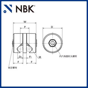 NKFGCFA-ZGNA内叉六角螺由栓型自交型夹B块任意位置交叉