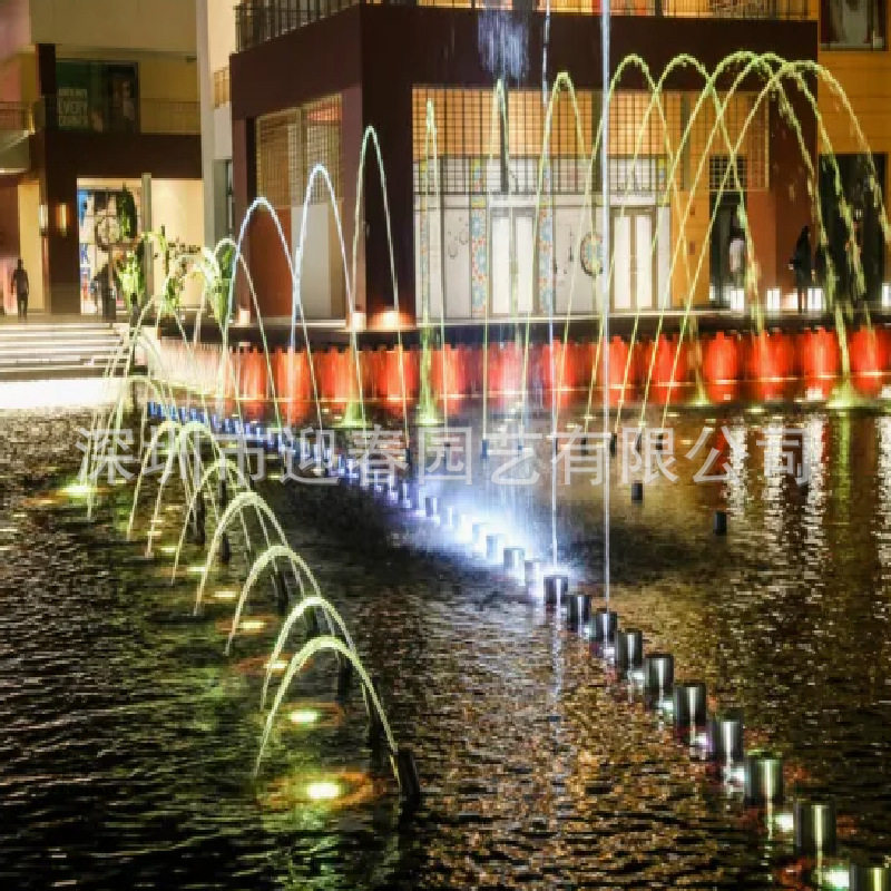 冷雾喷泉设备水下户外水景波光泉珍珠跳泉光亮喷泉中型小型玻光