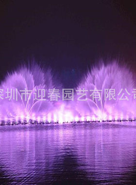 设计制作大型河面水上音乐喷泉四川水景水幕设备厂家户外造景