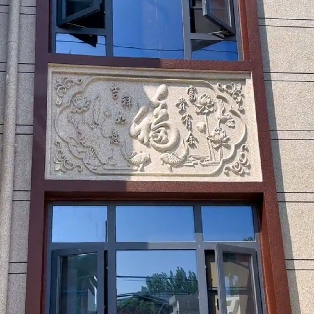 外墙装饰浮雕EPS欧式雕花壁画中式eps泡沫立体定制雕刻