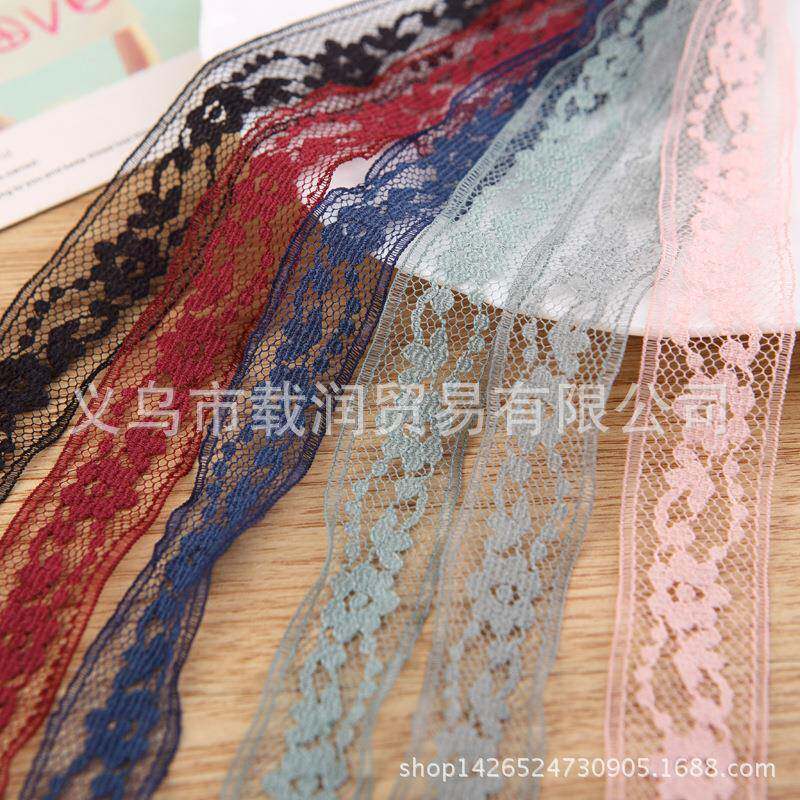 带花边丝雪纱带CSX饰DIY蕾手工发饰材料服装辅料织颈链品配件