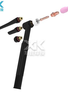 71CPS7W氩弧焊枪焊接配件P1/18/26电极夹瓷嘴高温玻璃杯71686件套