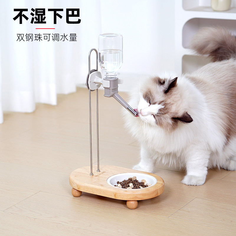 狗狗喝水器不湿嘴猫咪饮