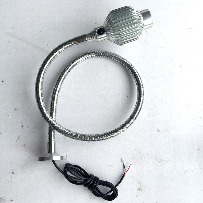 3W 8-30V 手持调节角度LED软管机床灯/蛇形机床工作灯 大灯头