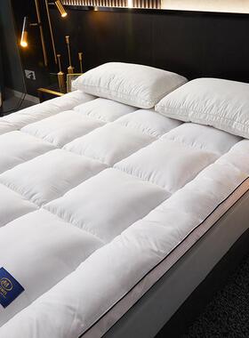 床粉垫子加单厚五酒店软床垫子床褥群木双子人垫褥租房白色红色