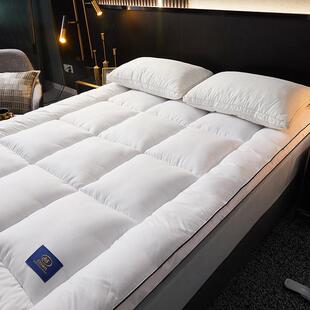 床粉垫子加单厚五酒店软床垫子床褥群木双子人垫褥租房白色红色