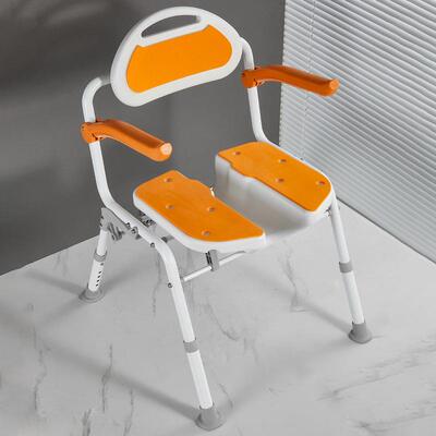 沐浴洗澡椅防滑淋浴折浴椅老46402年孕妇残疾人专用室可叠洗澡间