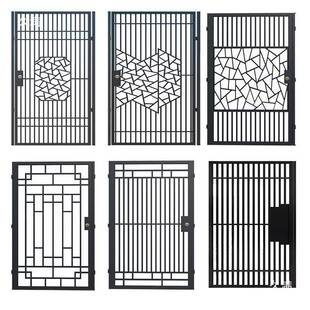 铁门庭院门乡村开围墙用栅栏门防户外别墅10096663大门单双门花园