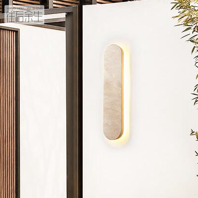 外户外防水壁led室外长条一字线性墙别墅围FS60455大门口庭院墙灯