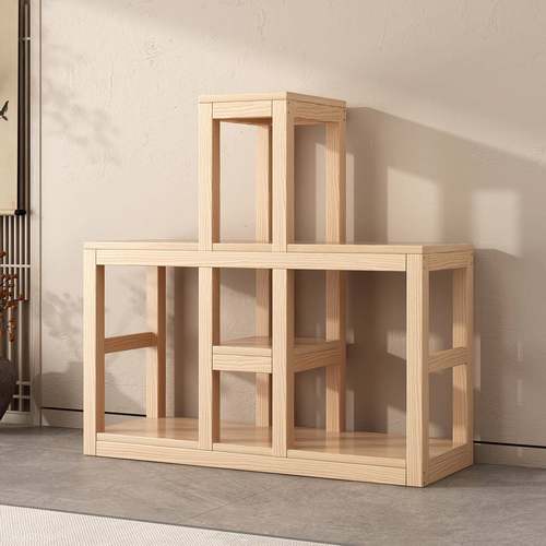 花架放鱼缸一体置物木阳台鱼组合客架厅承缸重架架子缸GUV架底座