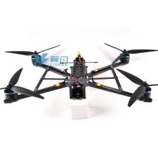 F寸PV穿越机D771FV四210大载重轴穿机套机到手飞挂越载悬停长续航