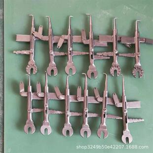 钢器制手动检ZF011404修拆卸器多功能破销更缘换绝子开式破销钳工