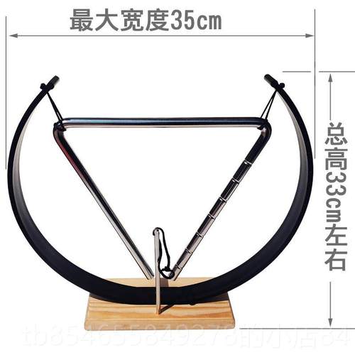 正品演奏型7/8//9/1012寸专乐业三角铁乐音器乐队打击器三角铃乐