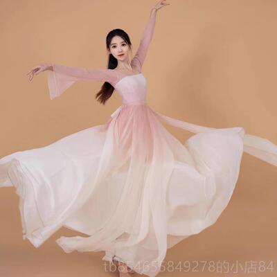 正品子采购产品妇裙女古典舞服装，，成人大摆裙优雅长裙，汉代，
