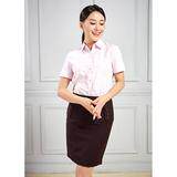 正品招商银行裤行服衬马衫女短袖招装行工作服职业夹西裙子工装制