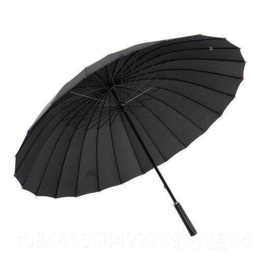 正品美度复古2骨男士商4务雨伞超大双人直伞防风加柄固两晴雨伞男