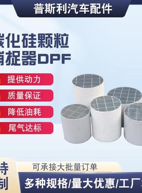 碳化硅DPF颗粒捕捉器载体柴油车祛黑烟尾气净化过滤国五国六DPF
