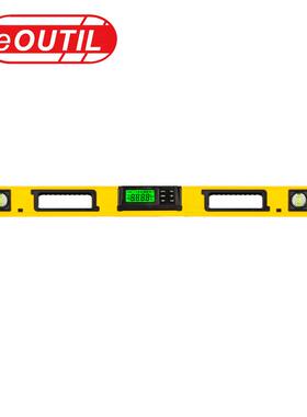 DL410水泡磁性水平尺铝合金角度测量直尺水平仪装修工具