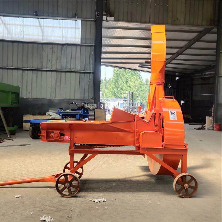 家用牛羊养殖玉米秸秆粉碎机自动干湿两用铡草揉丝机青储杆铡草机