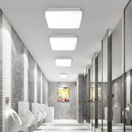led三防灯吸顶灯简约圆方形防潮卫生间浴室阳台卧室厨卫灯走廊灯