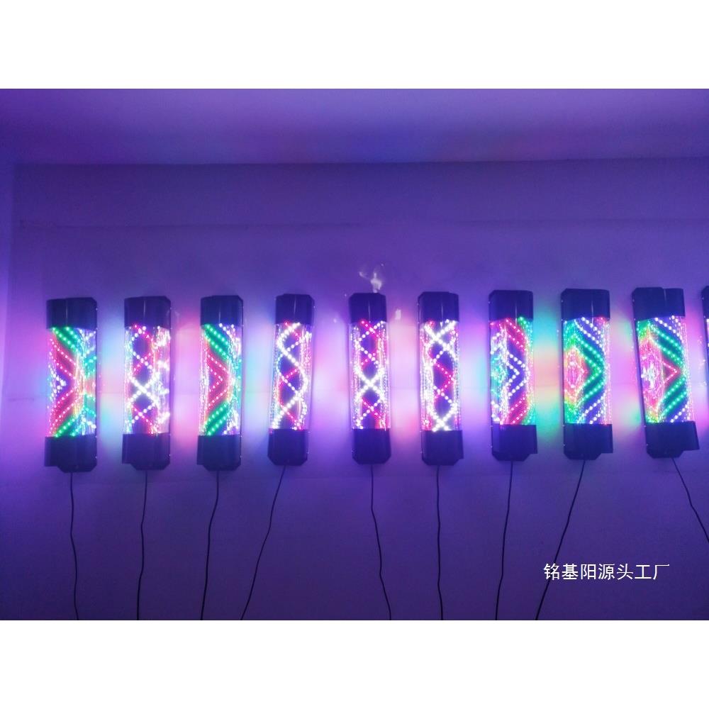 厂价发廊灯美发转灯标志灯灯箱美发用品美发挂灯LED