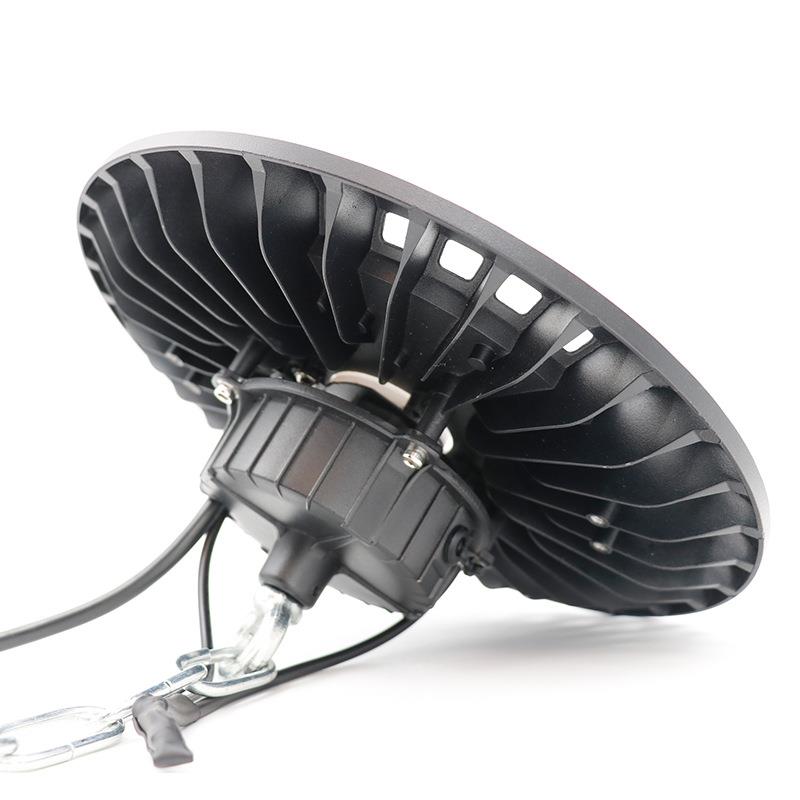 LED人体感应遥控工矿灯UFO工厂车间仓库天棚感应灯100W200瓦