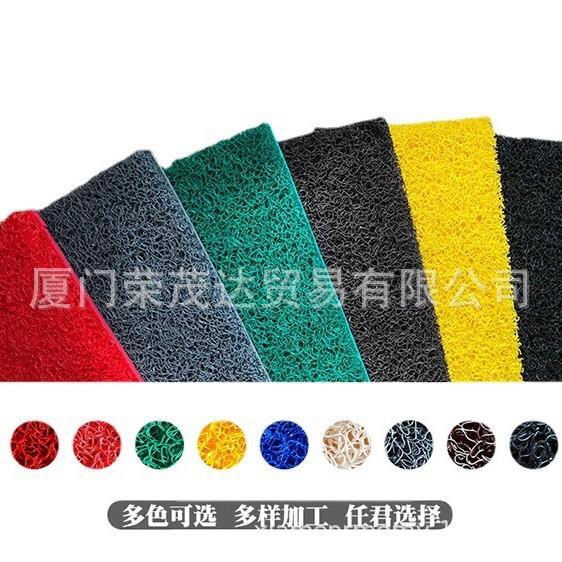 地毯生产印logo迎宾门垫防滑脚垫图案制作尺寸压印丝圈地毯