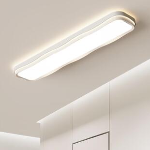 过道灯长方形简约现代LED吸顶灯长条灯走廊灯衣帽间灯阳台灯新款